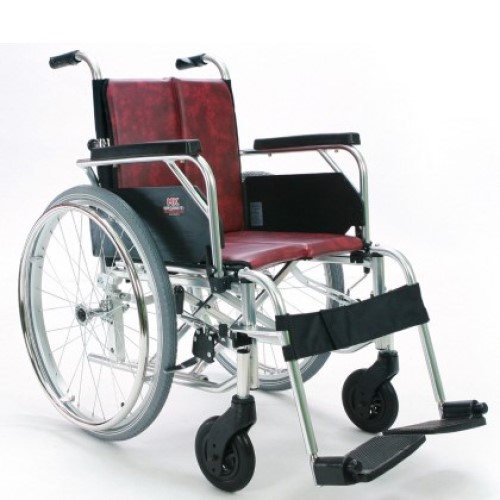 알루미늄 바퀴분리형 휠체어 미키코리아 MIRAGE7(22/24)(보)